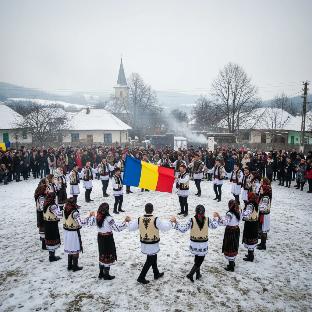 1 Decembrie, celebrat tradițional în comuna Dochia