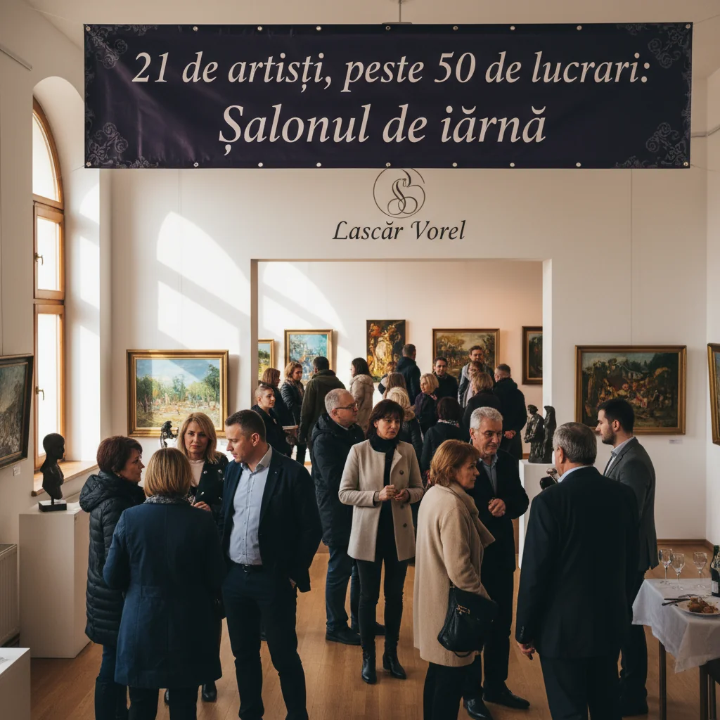 21 artiști și peste 50 lucrări expuse