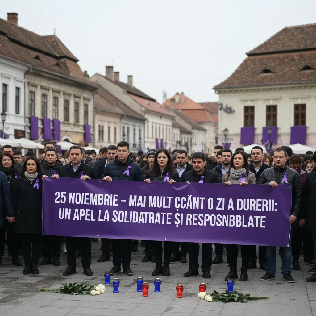 25 noiembrie – Ziua solidarității și responsabilității în fața durerii
