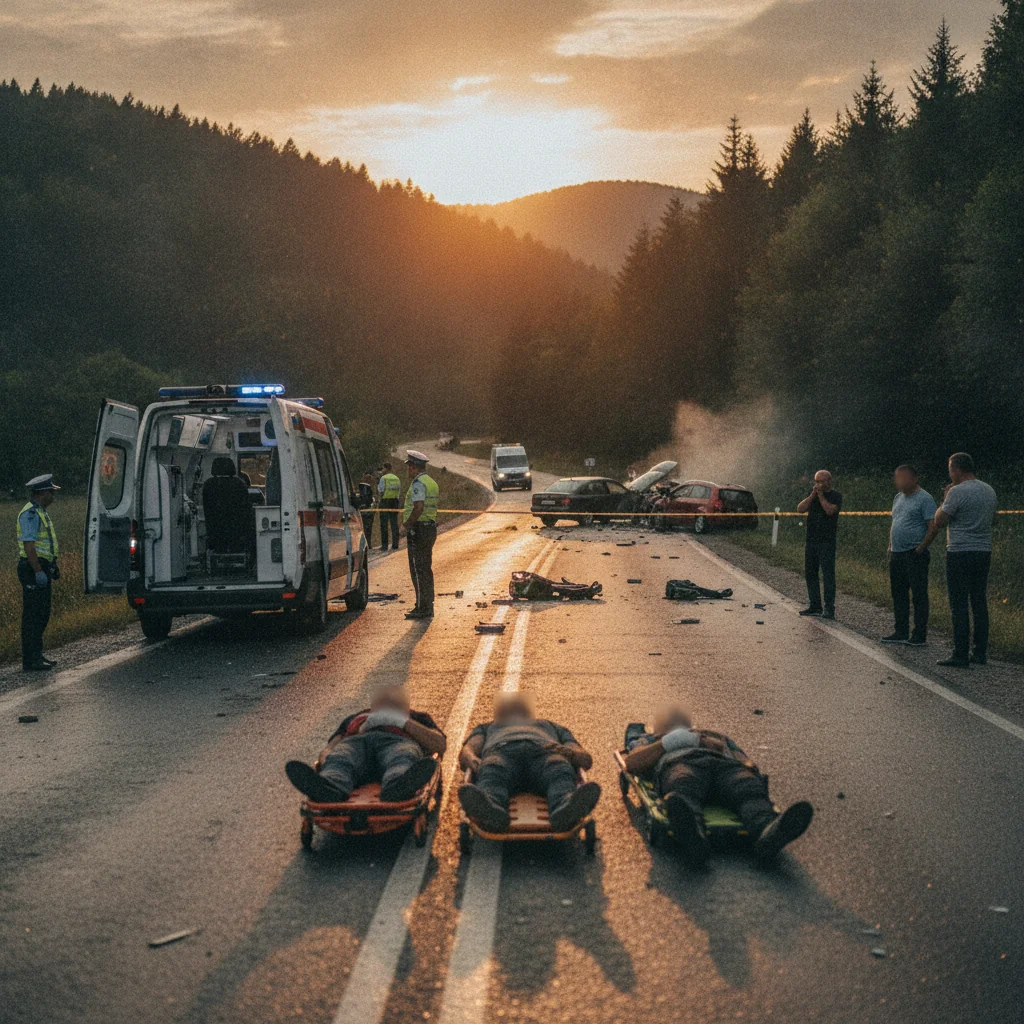 Accidente rutiere în Neamț: Șapte răniți, dosare penale
