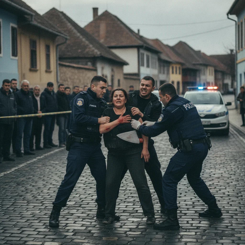 Agresiune cu cuțitul în Roman: Fostul soț cercetat