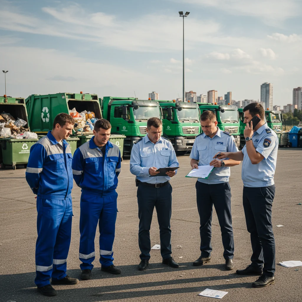 Amenzi de 30.000 de lei aplicate firmelor din deșeuri Neamț