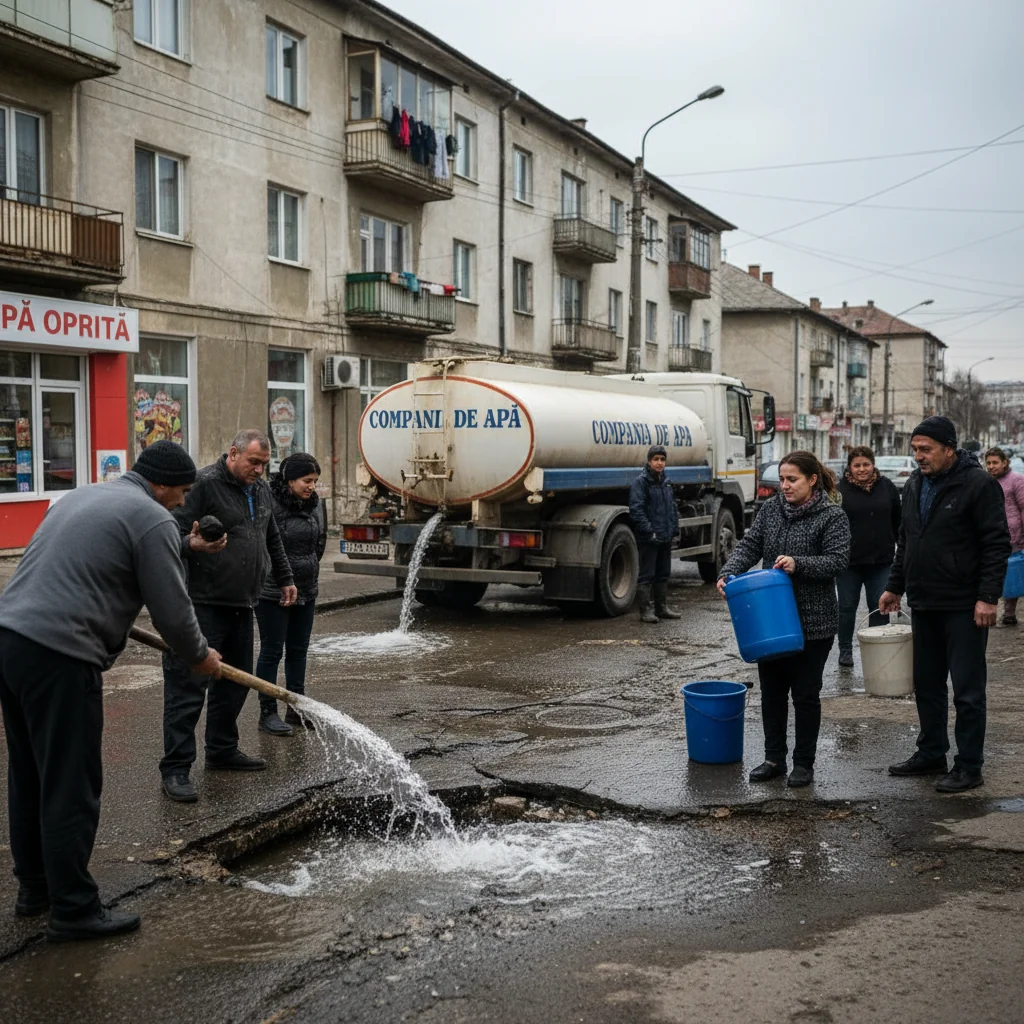 apă oprită în Piatra-Neamț, Gârcina, Girov și Dochia