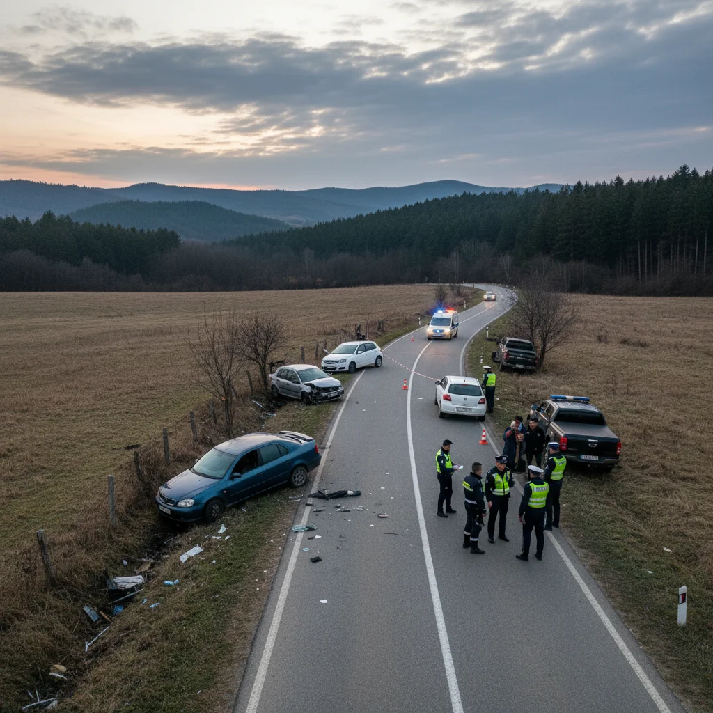 Autoaccidentări în Neamț: Poliția investighează patru cazuri