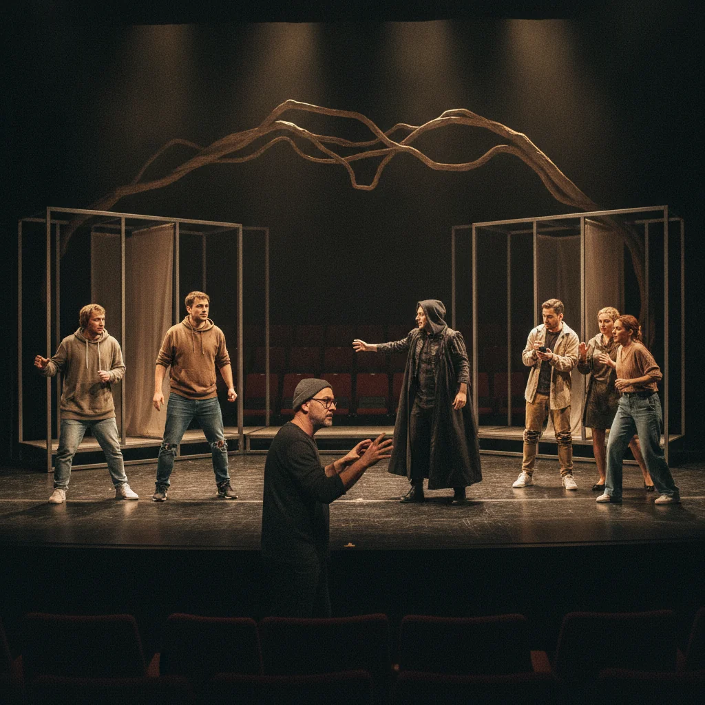 Avanpremiera Tartuffe la Teatrul Tineretului Piatra Neamț