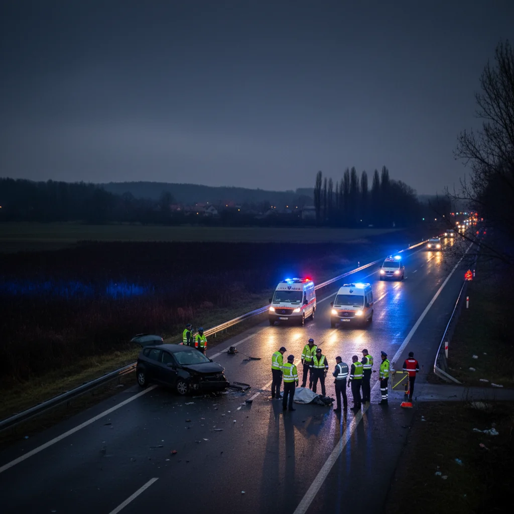 bărbat mort în urma unui accident rutier noaptea trecută