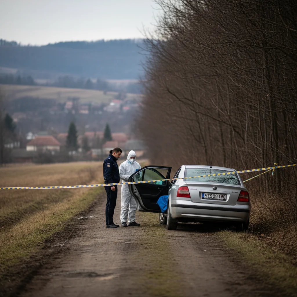 Descoperire macabră, un bărbat găsit mort în autoturism
