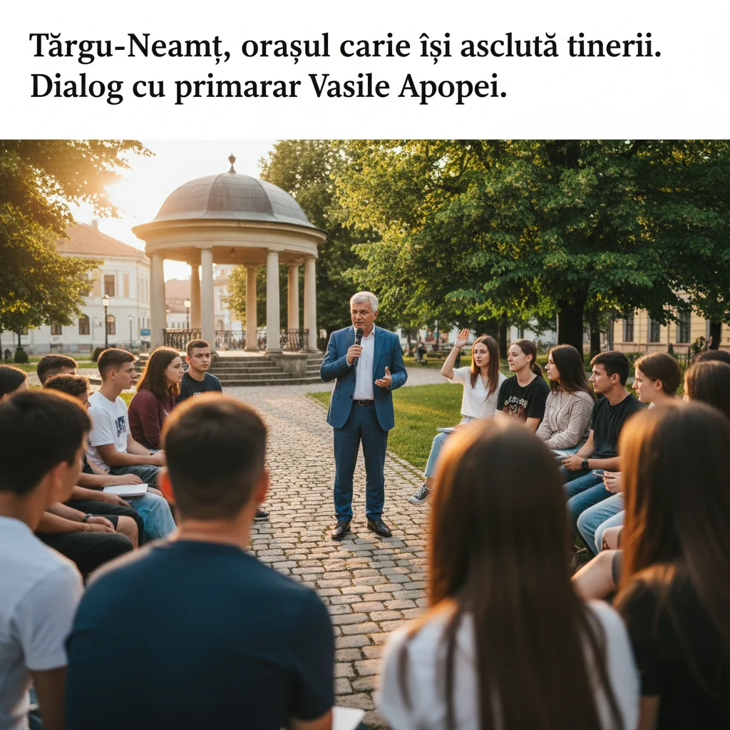dialog cu primarul Vasile Apopei