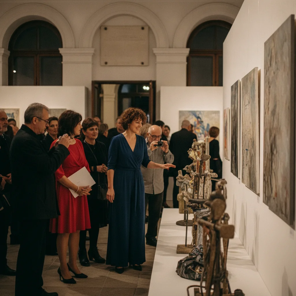 Expoziție Carmen Cărăușu la Galeriile de Artă Piatra Neamț