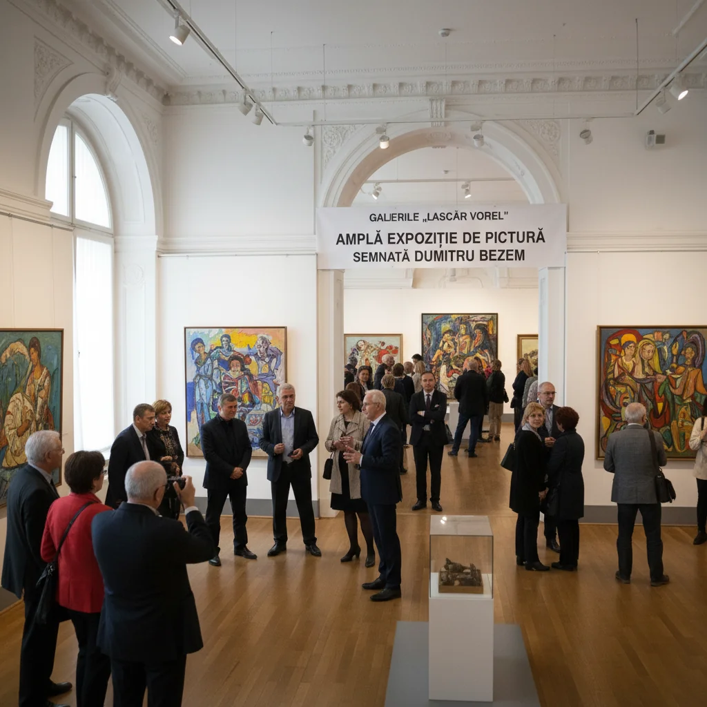 Expoziție de pictură Dumitru Bezem la Galeriile Lascăr Vorel
