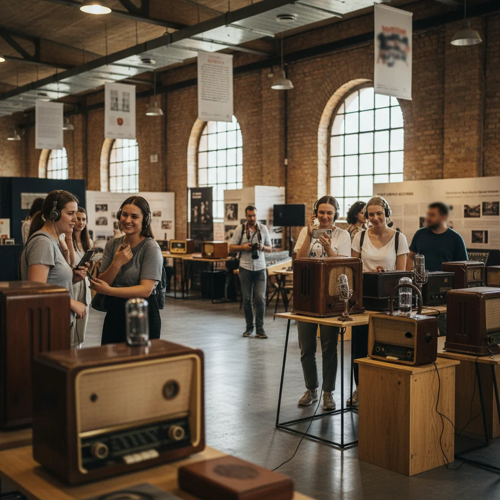 Expoziție specială la Piatra-Neamț: descoperiți universul radioului
