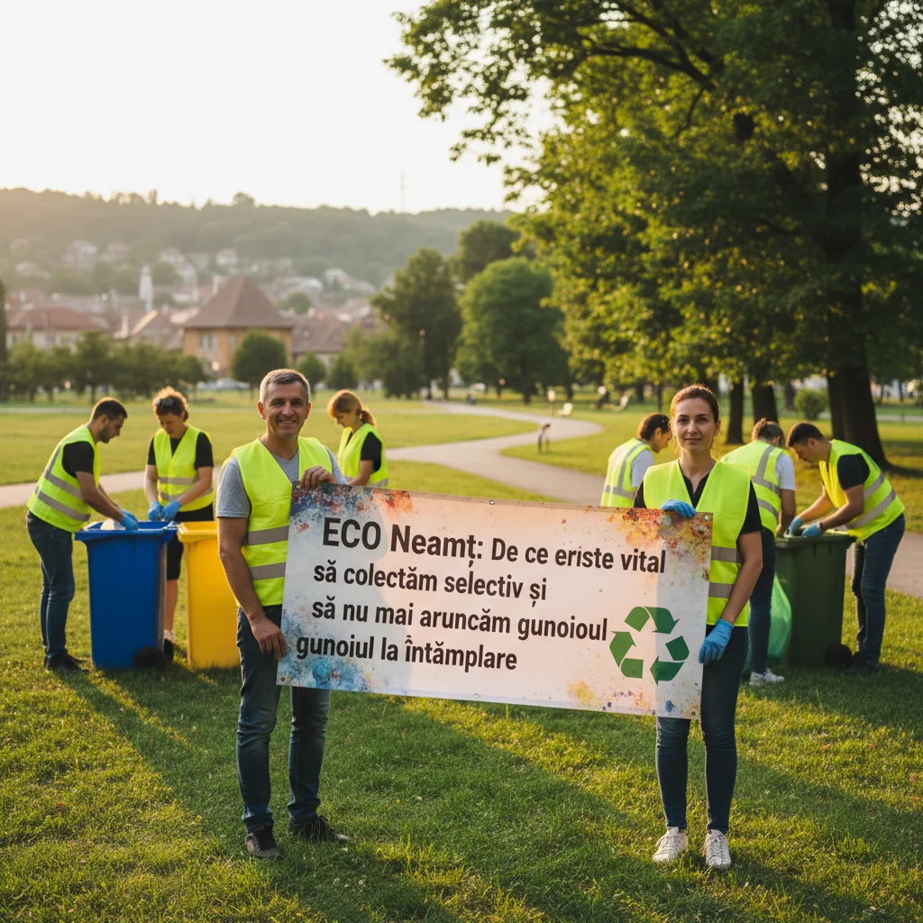 Importanța colectării selective și a evitării aruncării haotice a gunoiului ♻️
