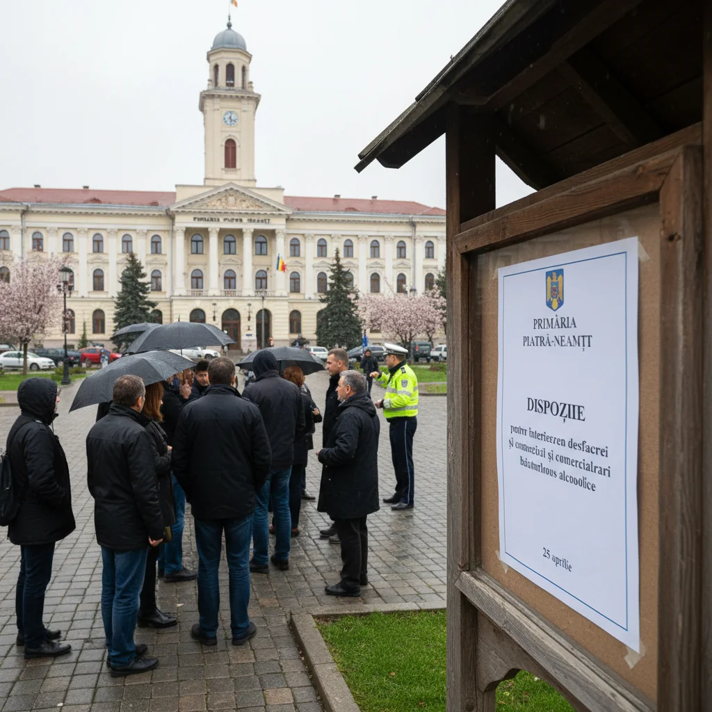 Interzicerea vânzării băuturilor alcoolice în Piatra Neamț