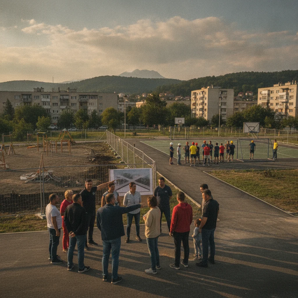 Investiții în locuri de joacă și terenuri sportive