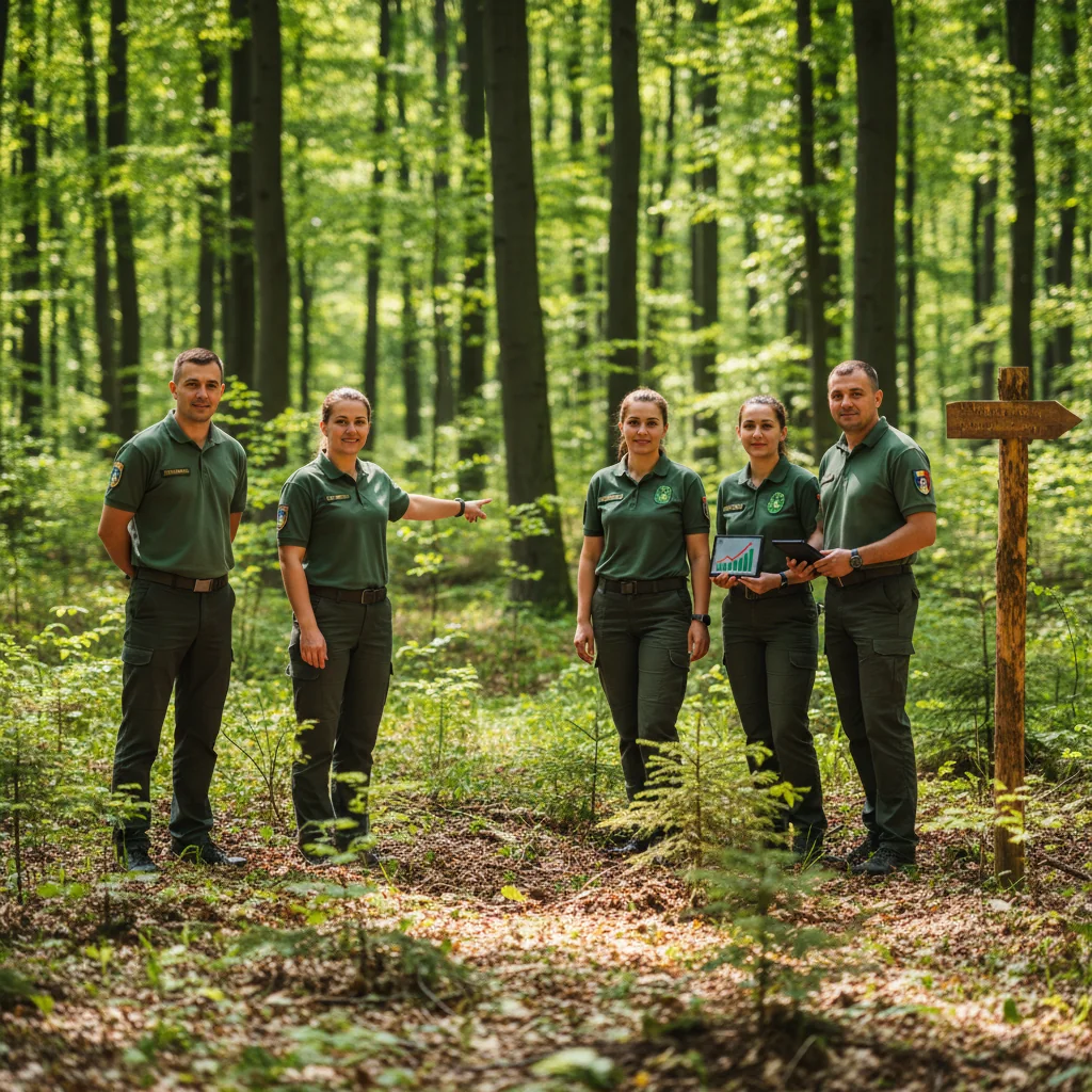 mai puține tăieri ilegale de pădure, suprafața fondului forestier este în creștere