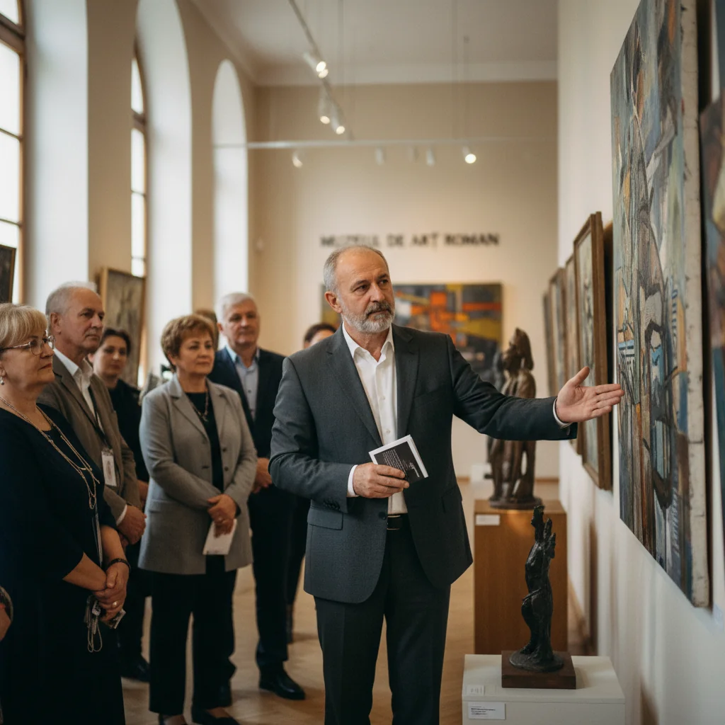 Mihai Olteanu deschide o expoziție captivantă la Roman