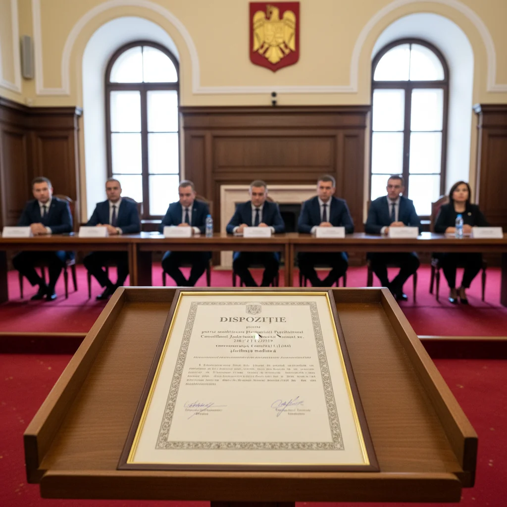 Modificare Dispoziție Președinte Consiliu Județean Neamț nr. 584/21.11.2025 privind convocarea ședinței ordinare a Consiliului Județean Neamț