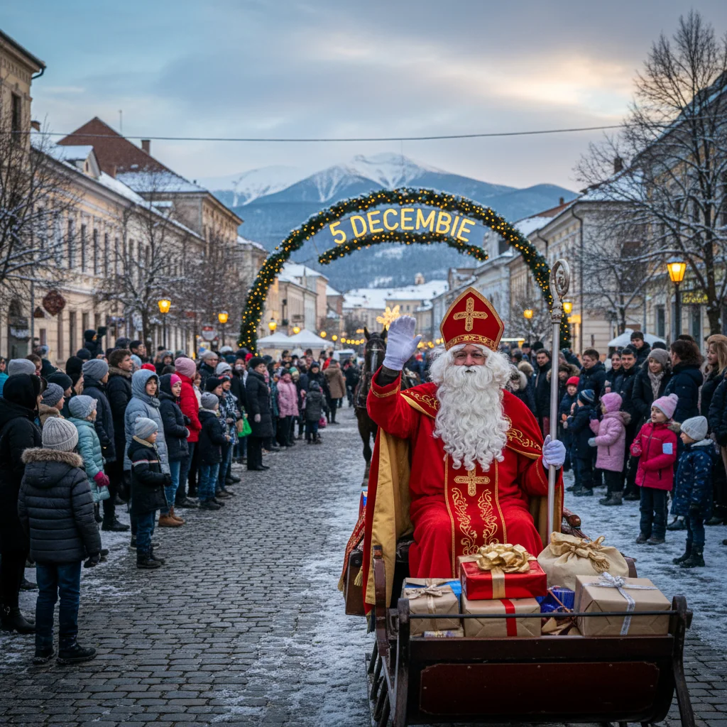 Moș Nicolae va ajunge la Piatra-Neamț pe 5 decembrie 2024