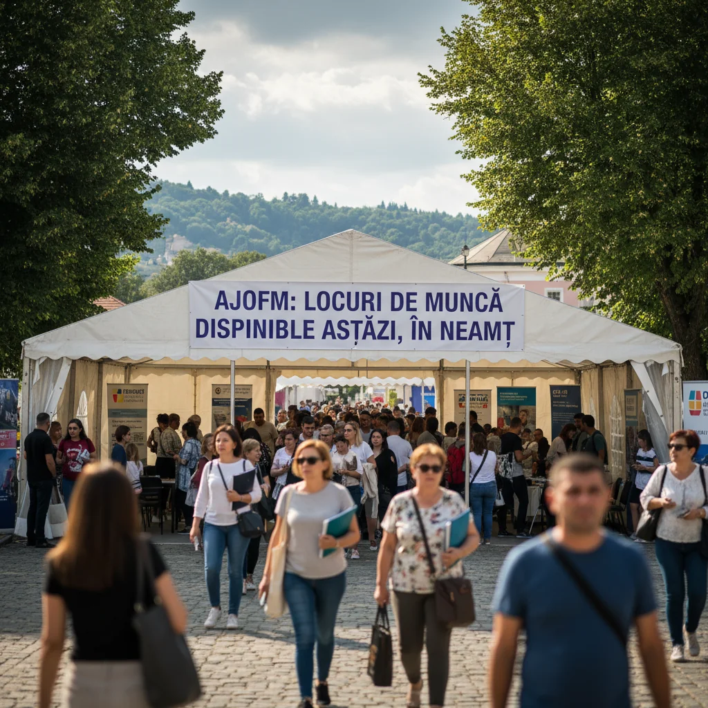 Oferta actuală de locuri de muncă disponibile astăzi