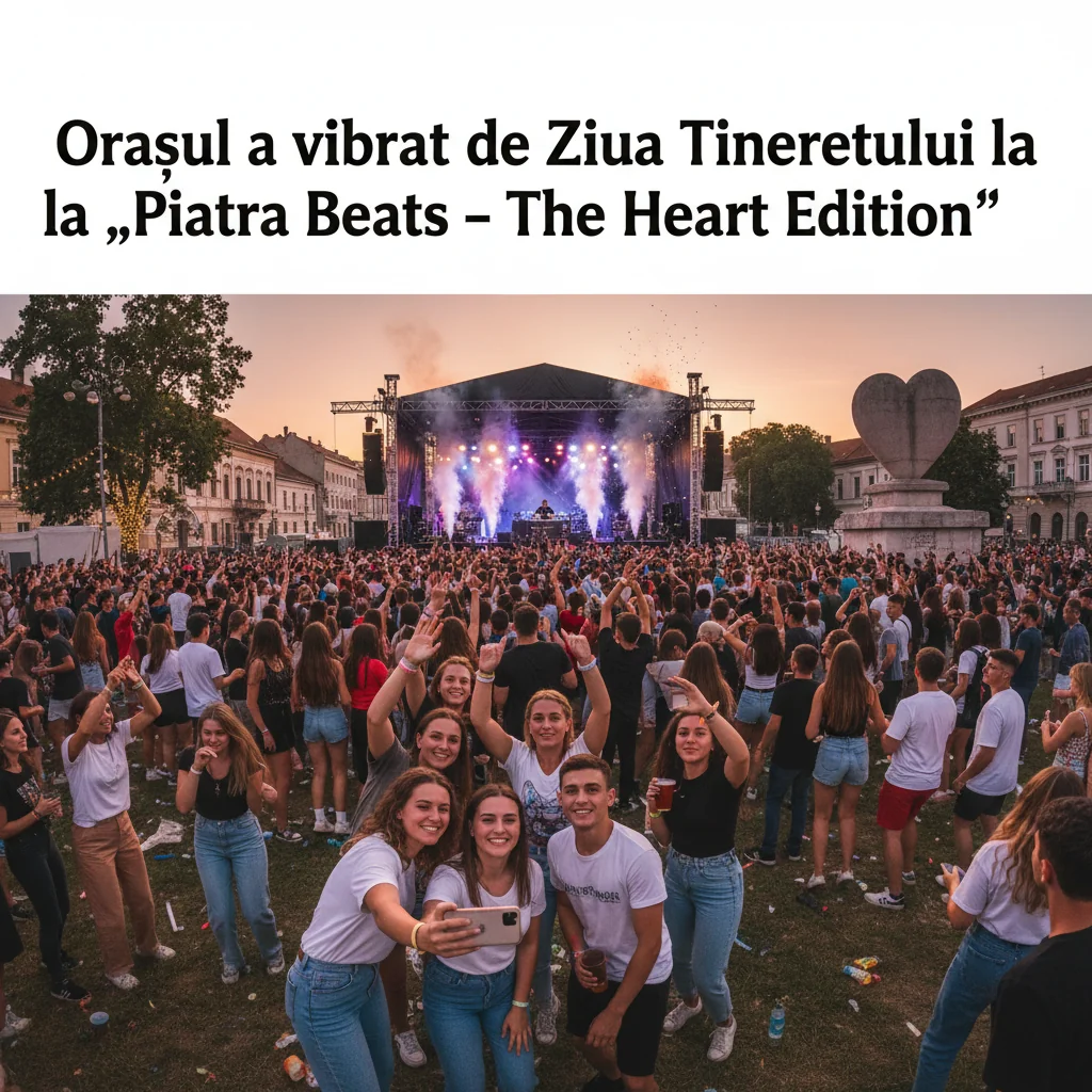 Piatra Neamț a vibrat de Ziua Tineretului cu Piatra Beats