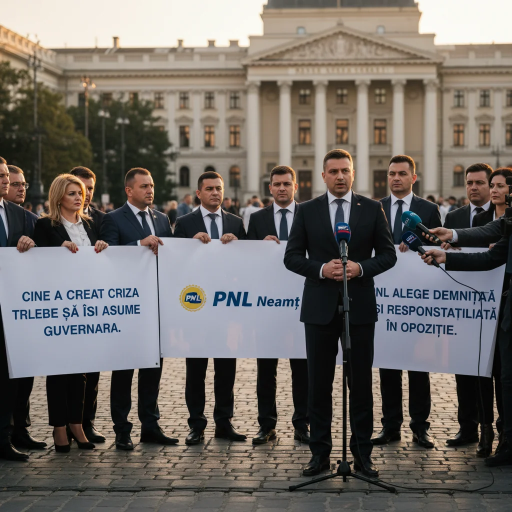 PNL Neamț își asumă responsabilitatea în opoziție