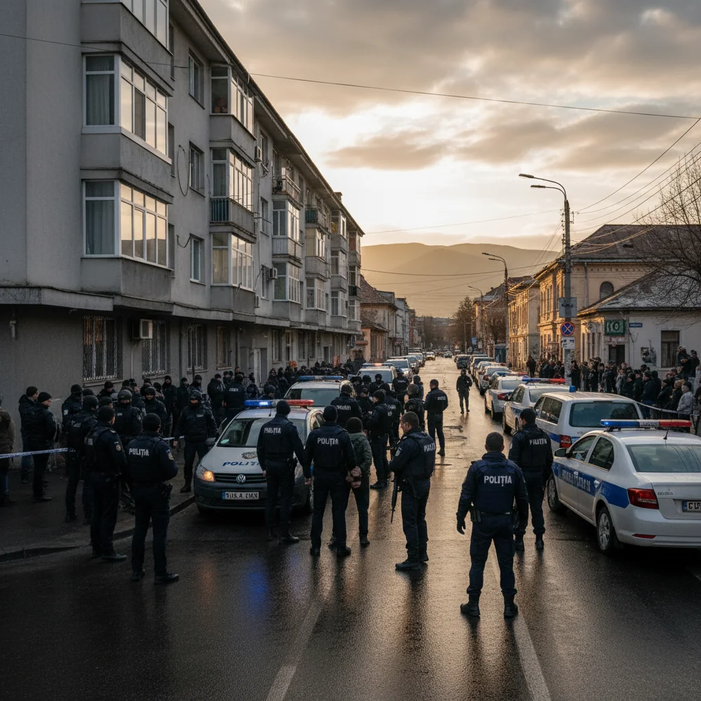 Poliția desfășoară o acțiune amplă în Piatra-Neamț