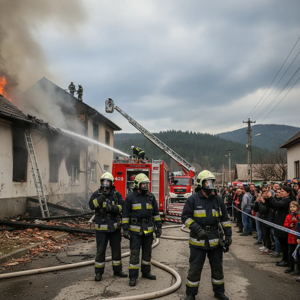 Pompierii din Neamț, intervenții rapide la incendii și situații de urgență