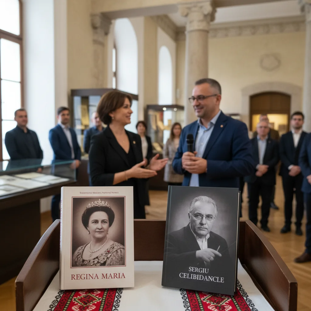 Povestea Reginei Maria și a lui Sergiu Celibidache în centrul atenției