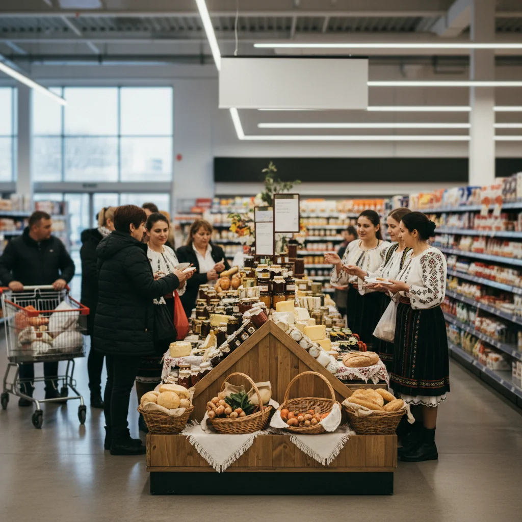 Produse locale la Carrefour Piatra Neamț: Degustări speciale