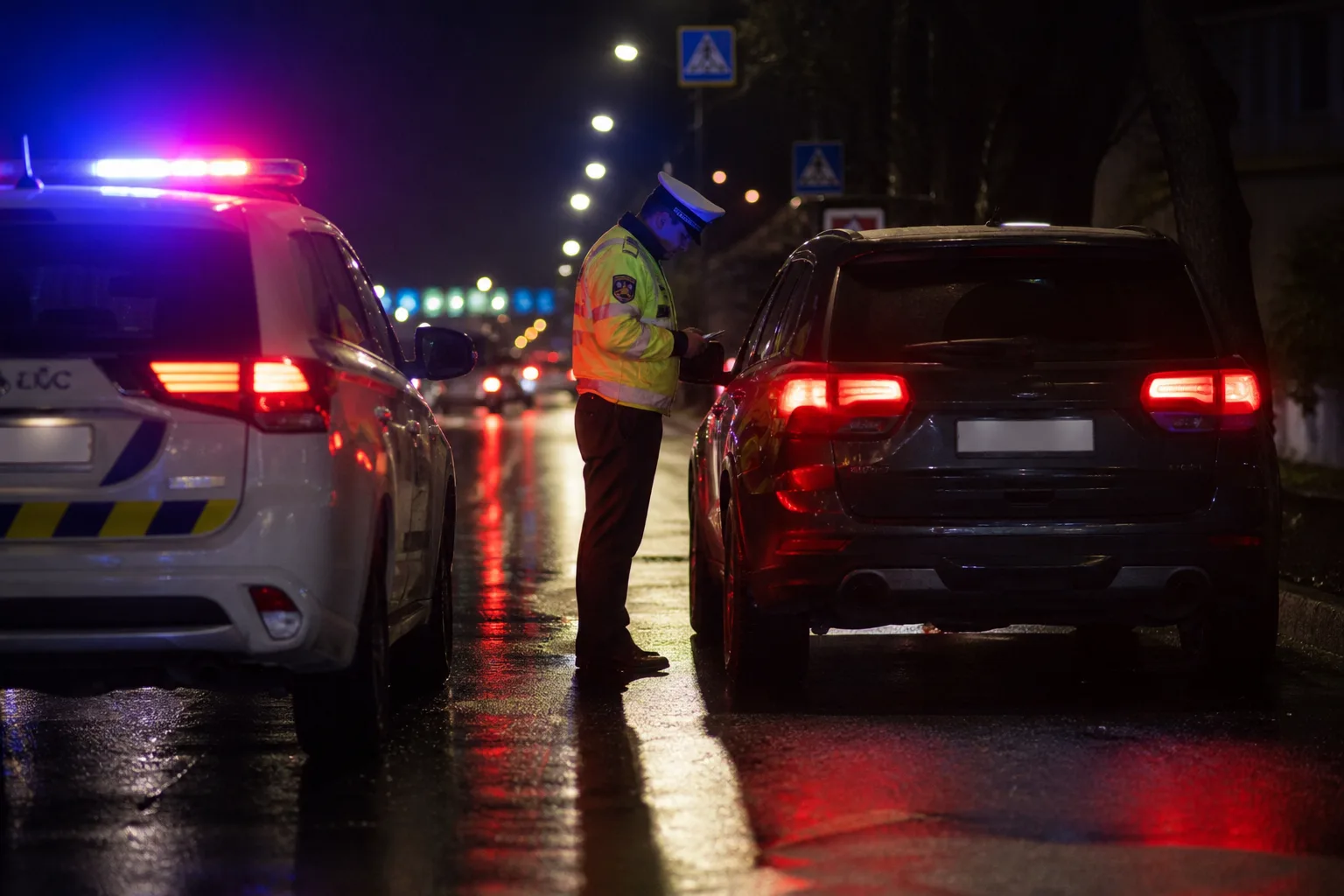 Dimineață pe DJ 207A, la Roman: 0,44 mg/l și dosar penal