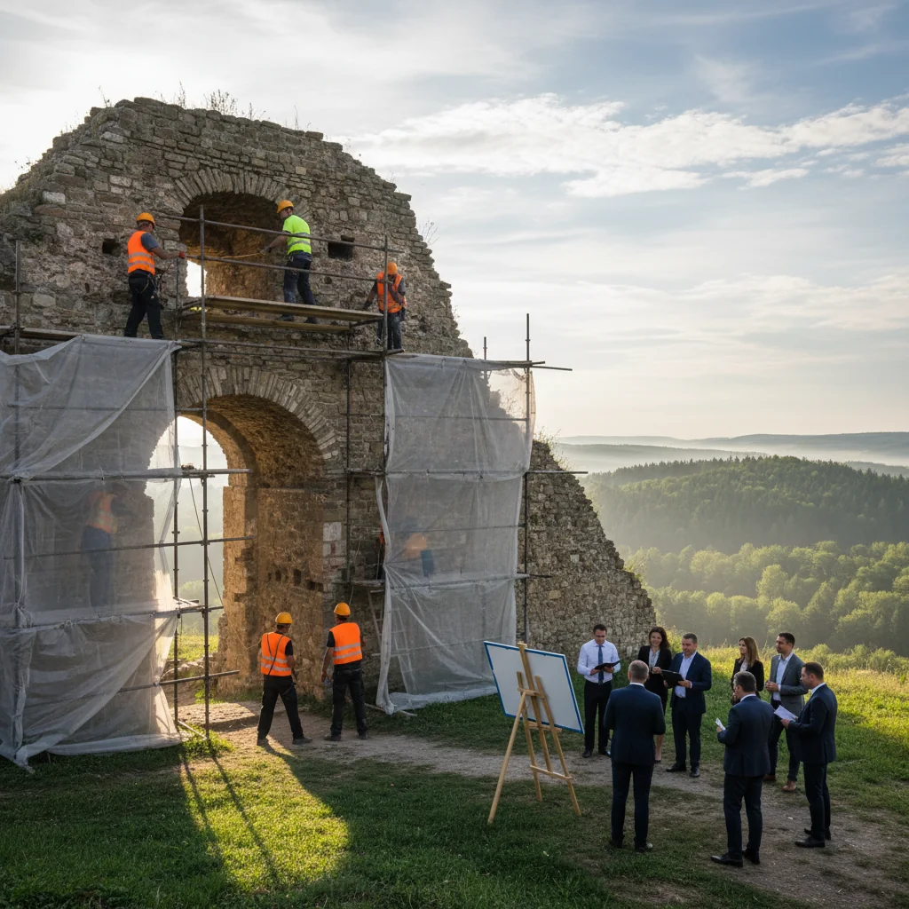 Solicitare acord de mediu pentru intervenții urgente la Cetatea Neamț – protecție ziduri și spații muzeale contra infiltrațiilor de apă